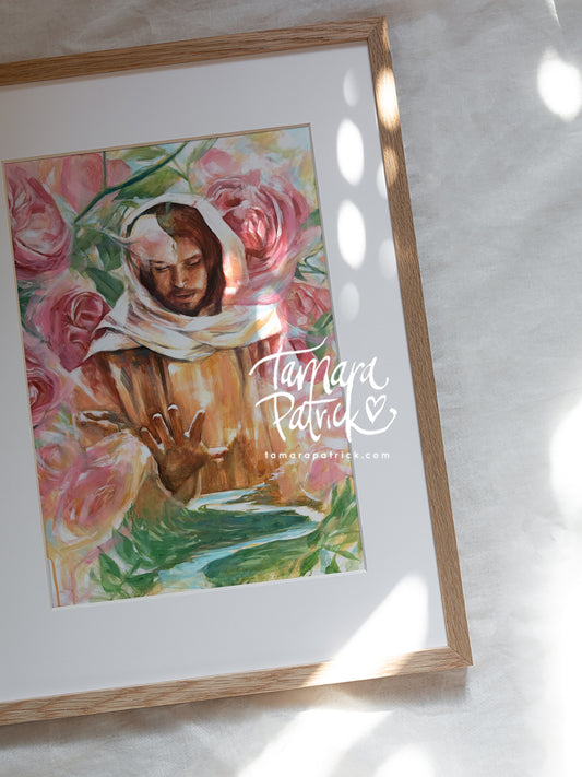 'Blooming from the ashes' Artprint